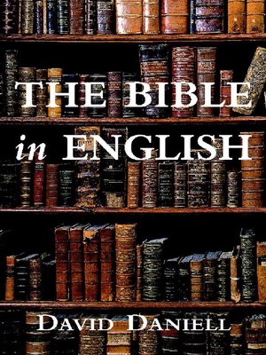 cover image of The Bible in English